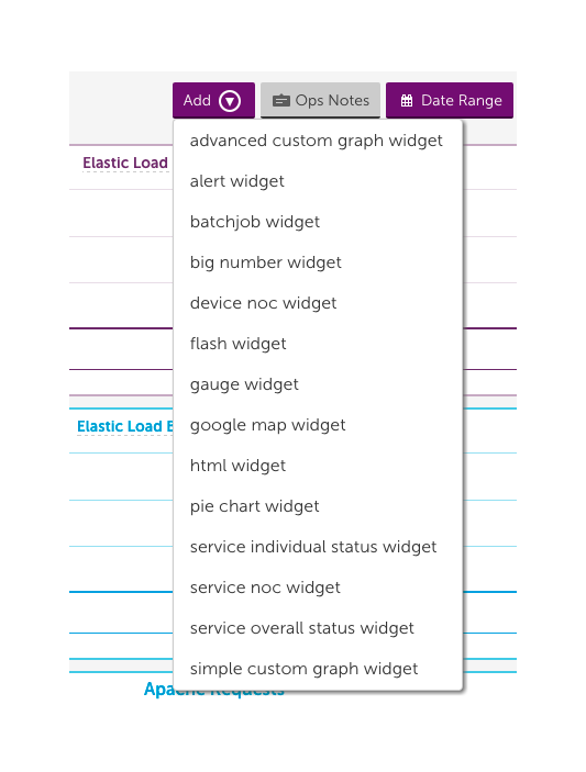 Adding Widgets