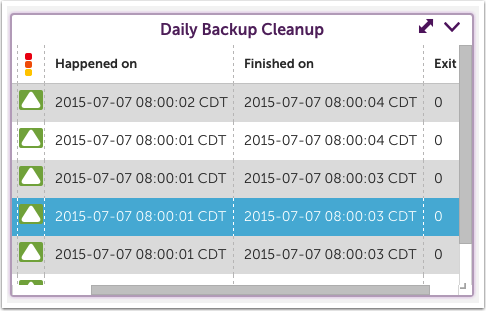 Creating a batchjob widget