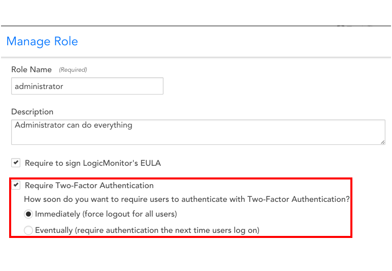 Enabling/Disabling Two-Factor Authentication 