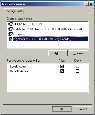 Error: 0x80070005 – Access is denied by DCOM