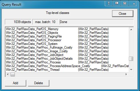 wmi adap n'a pas pu créer le problème win32