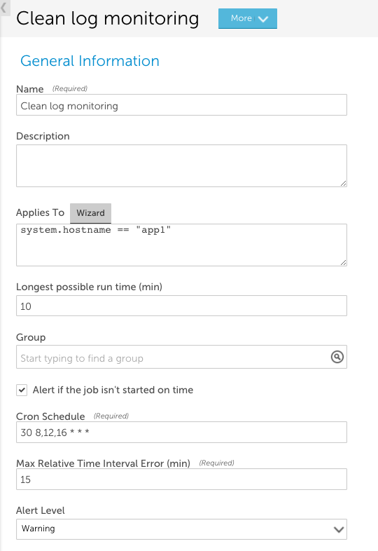 Step 1: Create the Batchjob definition