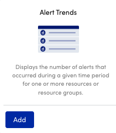 Alert Trends report