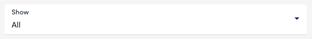 Show results settings