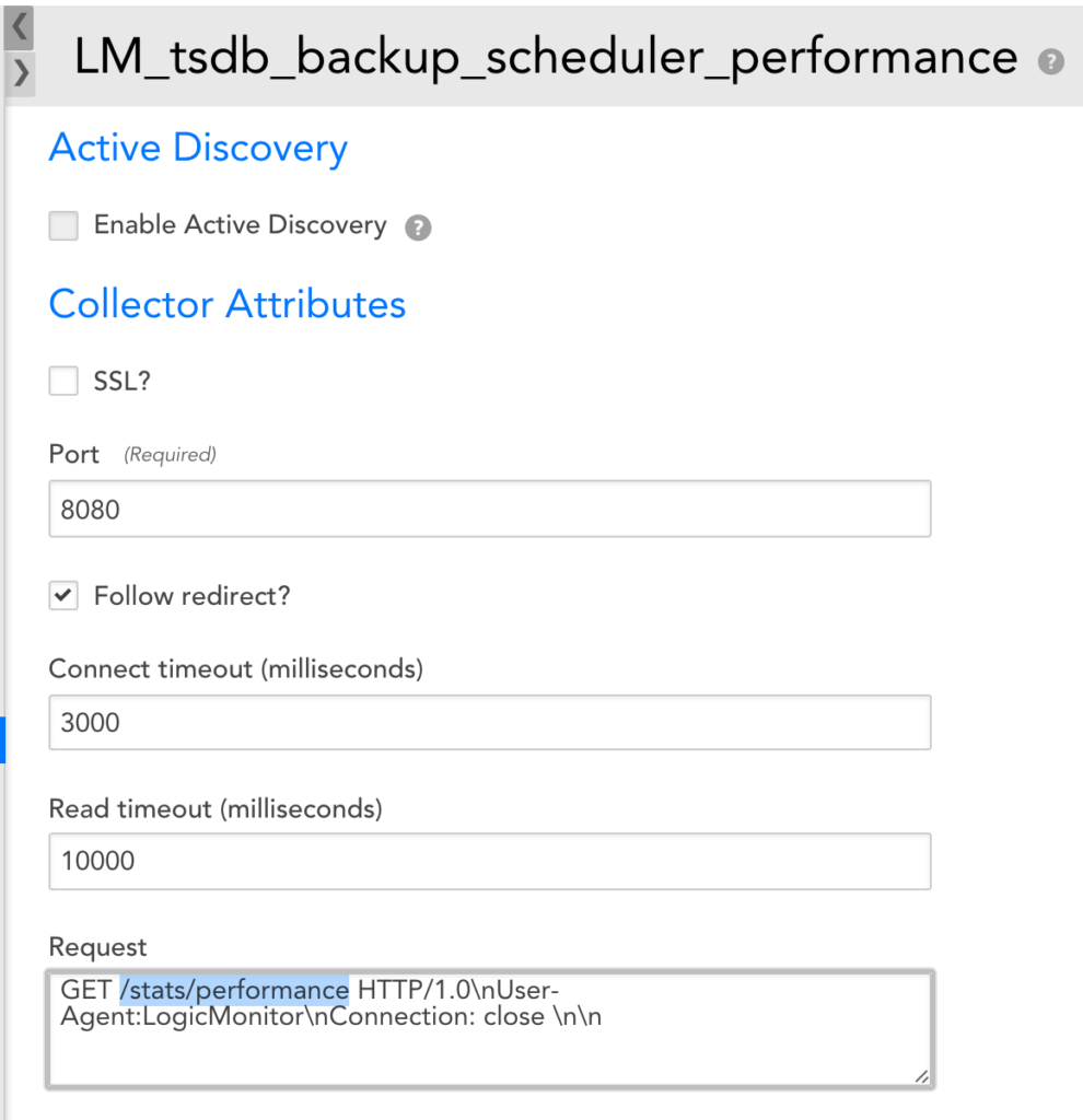 Custom Application Monitoring for Go LogicMonitor