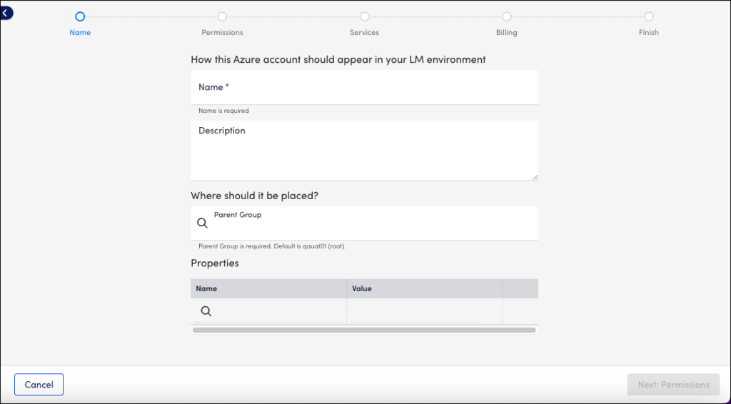 Adding Microsoft Azure Cloud Monitoring | LogicMonitor