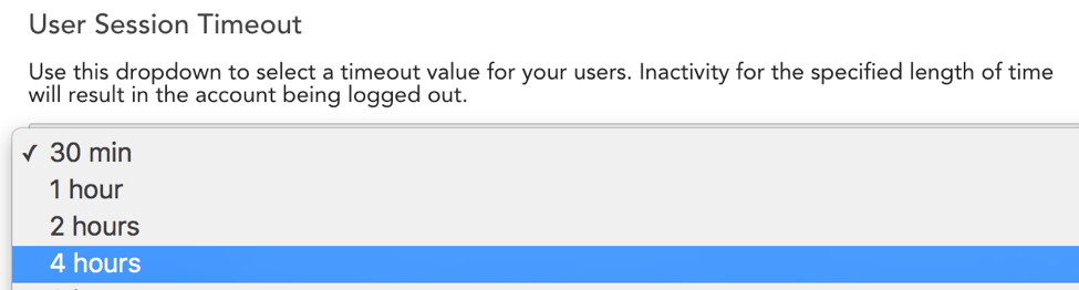 v.100 Release: Dashboard Group Import/Export and Login Session Timeout ...