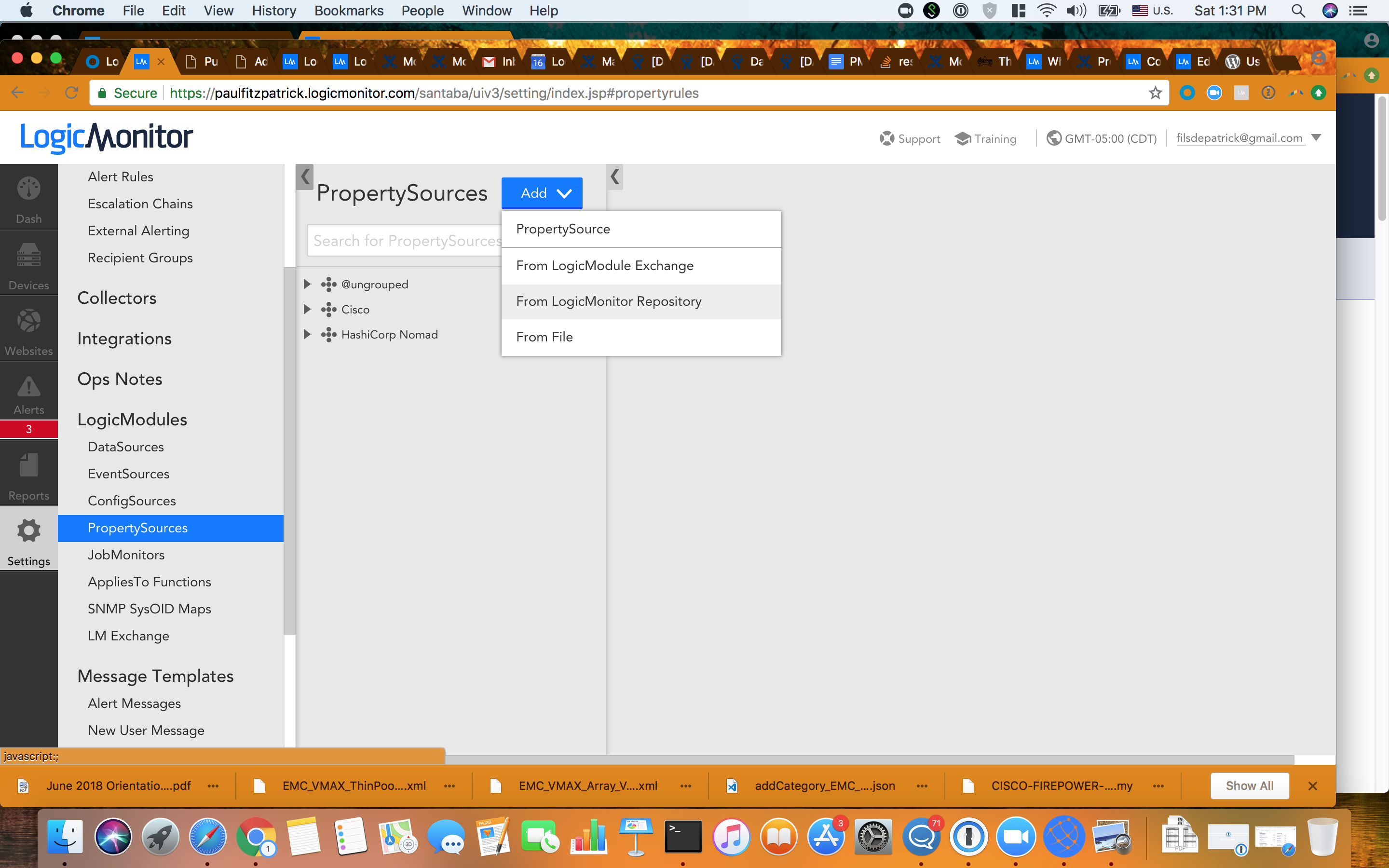 EMC VMAX LogicMonitor