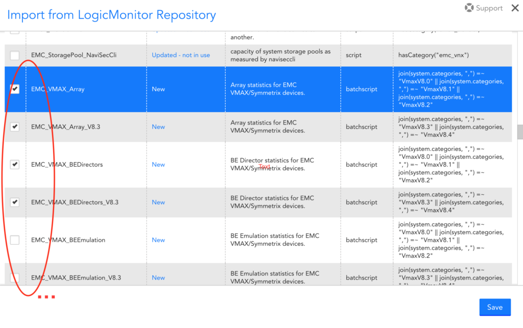 How to Import from LogicMonitor Repository