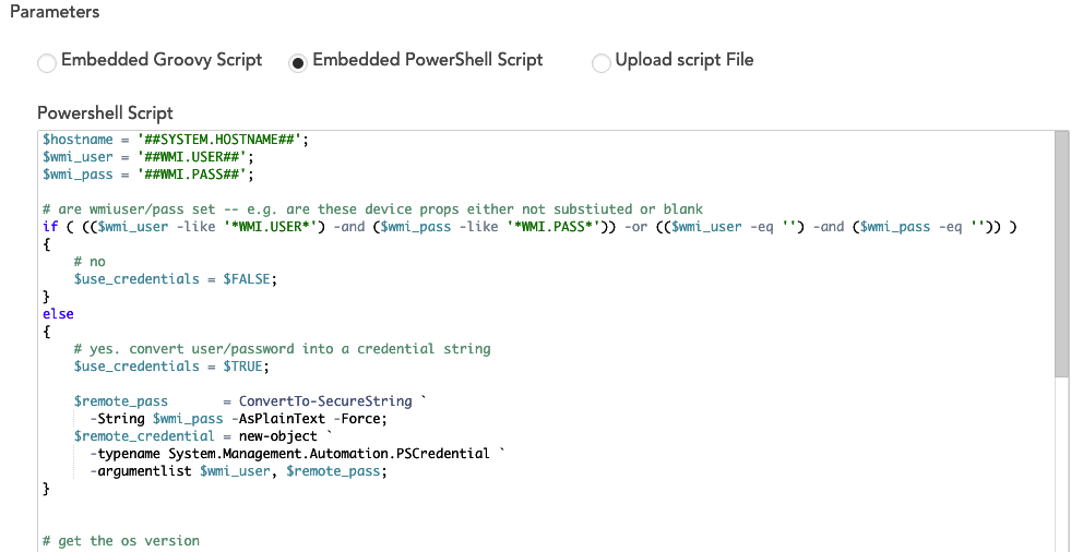 PowerShell Collection | LogicMonitor