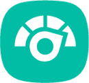 Teal dial icon