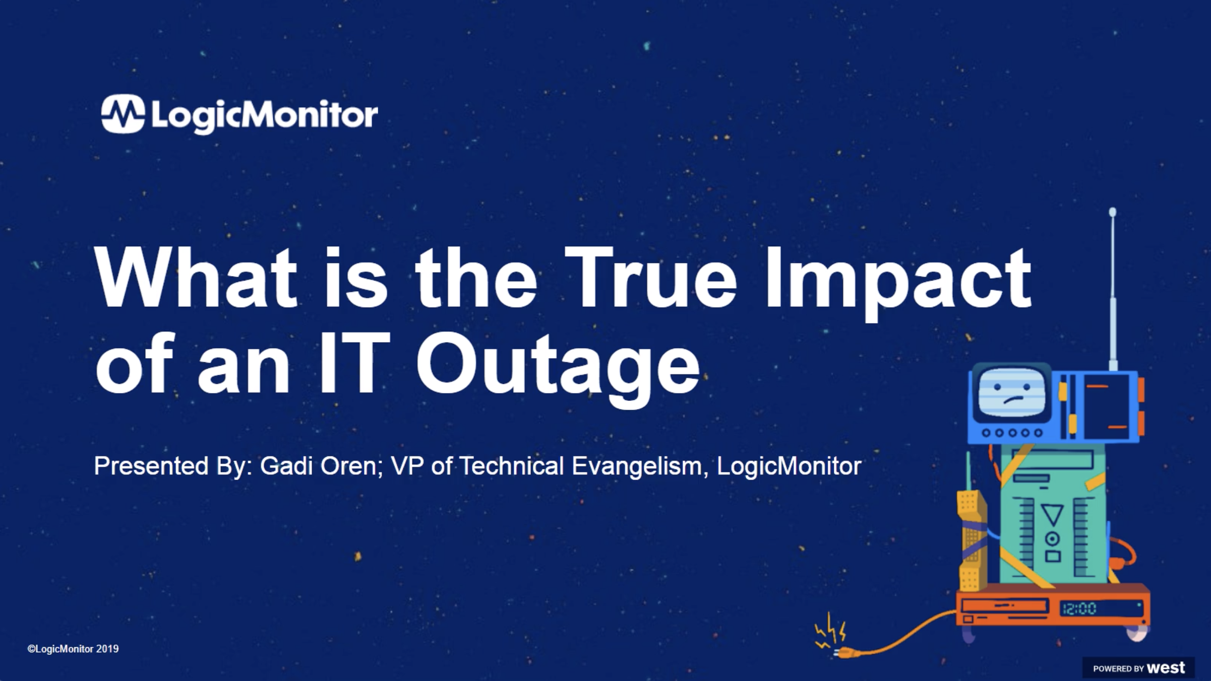 LogicMonitor - What is the True Impact of an IT Outage Card