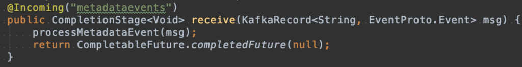 Kafka configuration