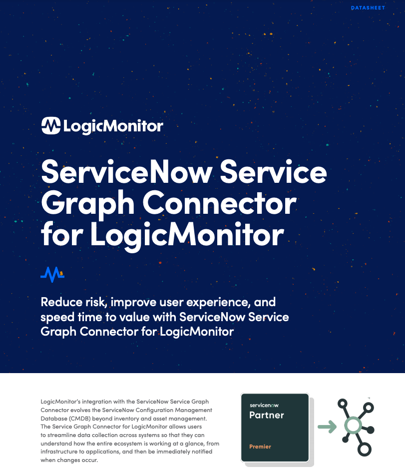ServiceNow Service Graph Connector for LogicMonitor