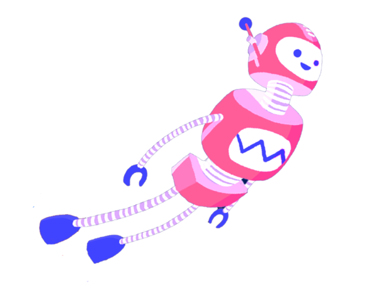 Women at LogicMonitor STEM-bot