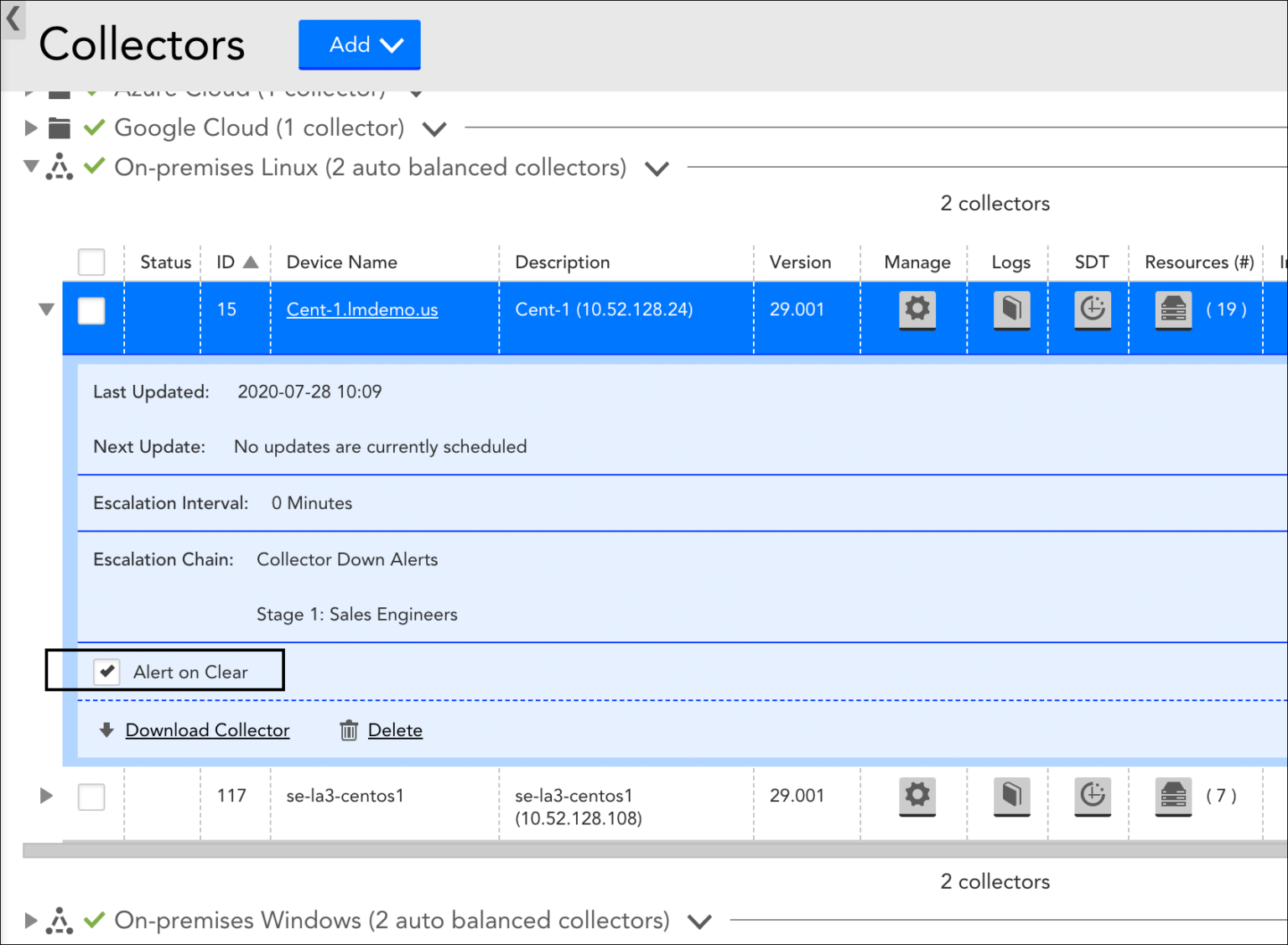 Monitoring Your Collectors LogicMonitor