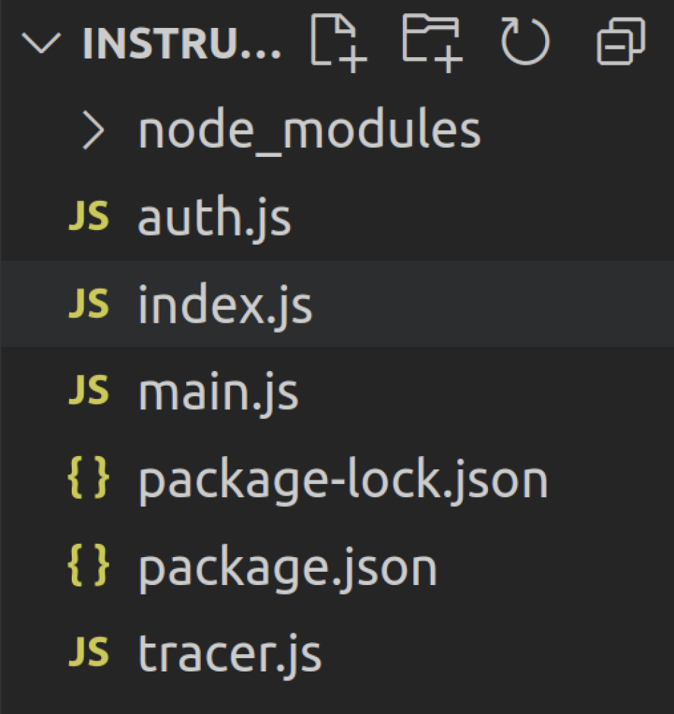 Node.js folder structure