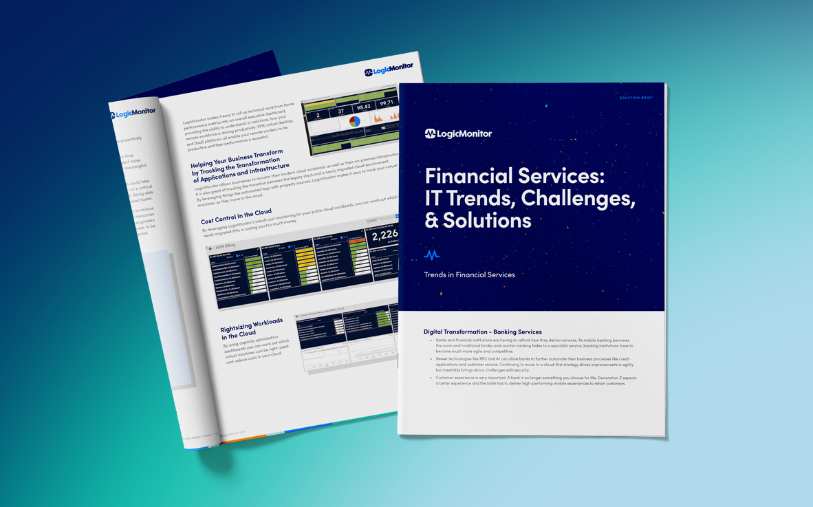 Financial Services: IT Trends, Challenges & Solutions