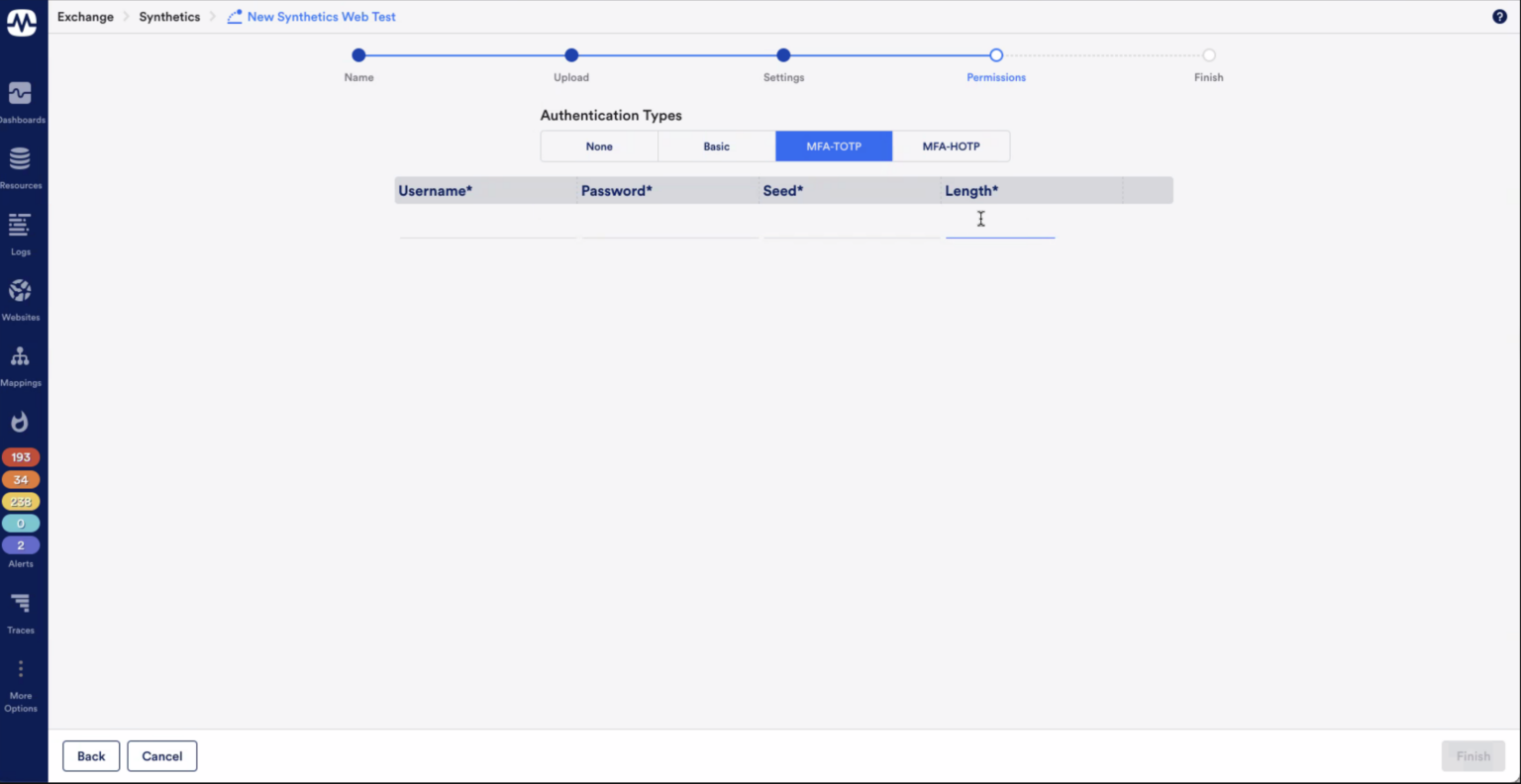 LogicMonitor で Selenium Web チェックを作成する | ロジックモニター