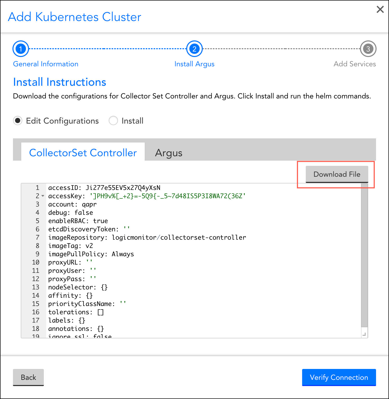 Argus と CollectorsetController のインストール LogicMonitor