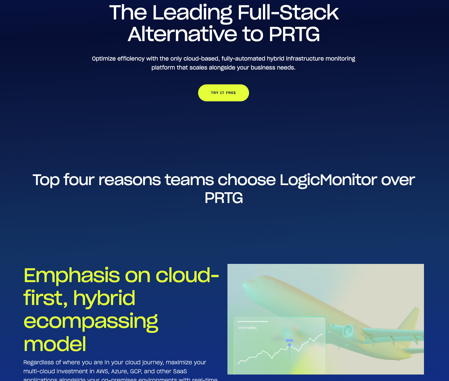 LogicMonitor vs PRTG | LogicMonitor