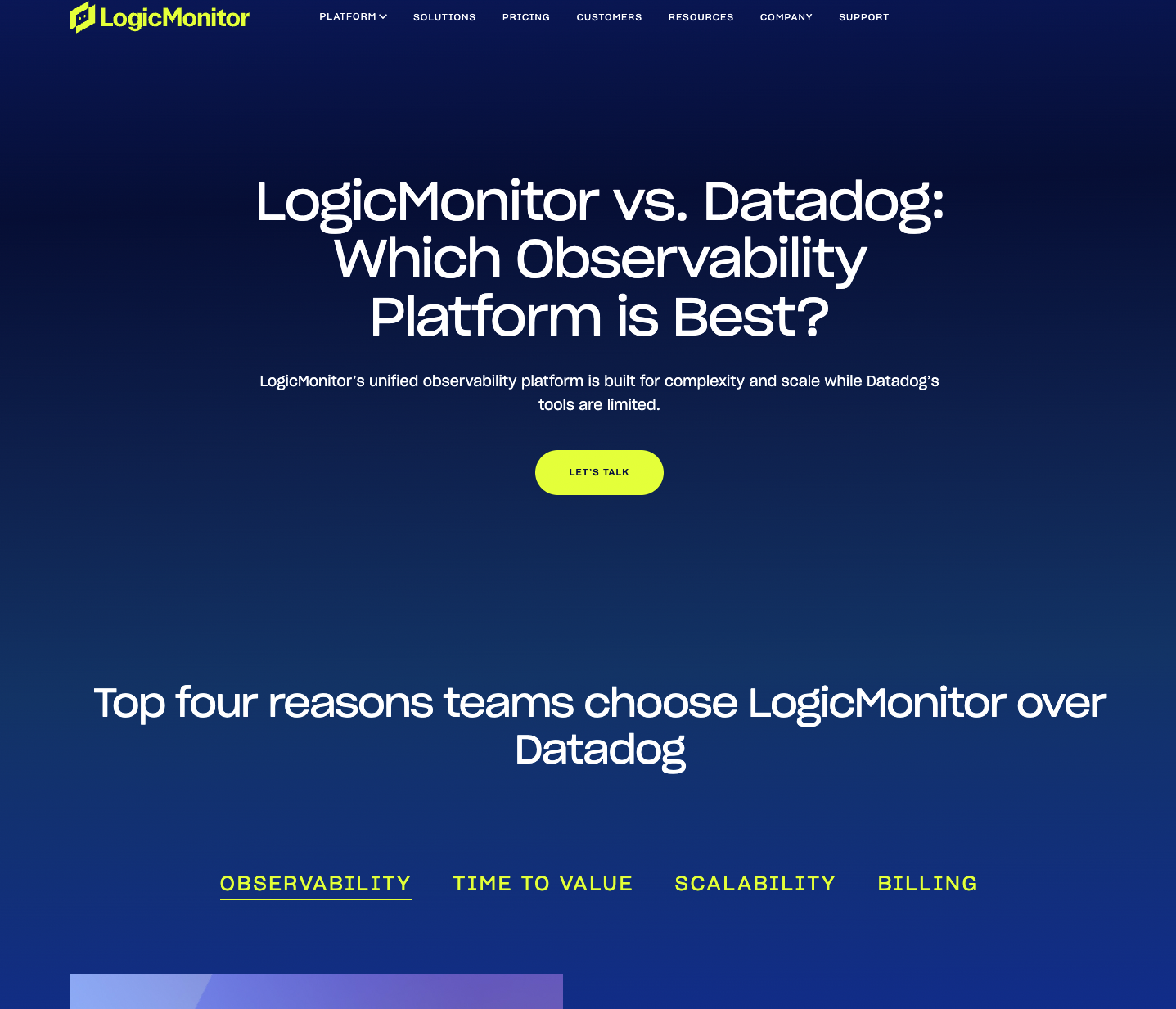 LogicMonitor vs DataDog | LogicMonitor