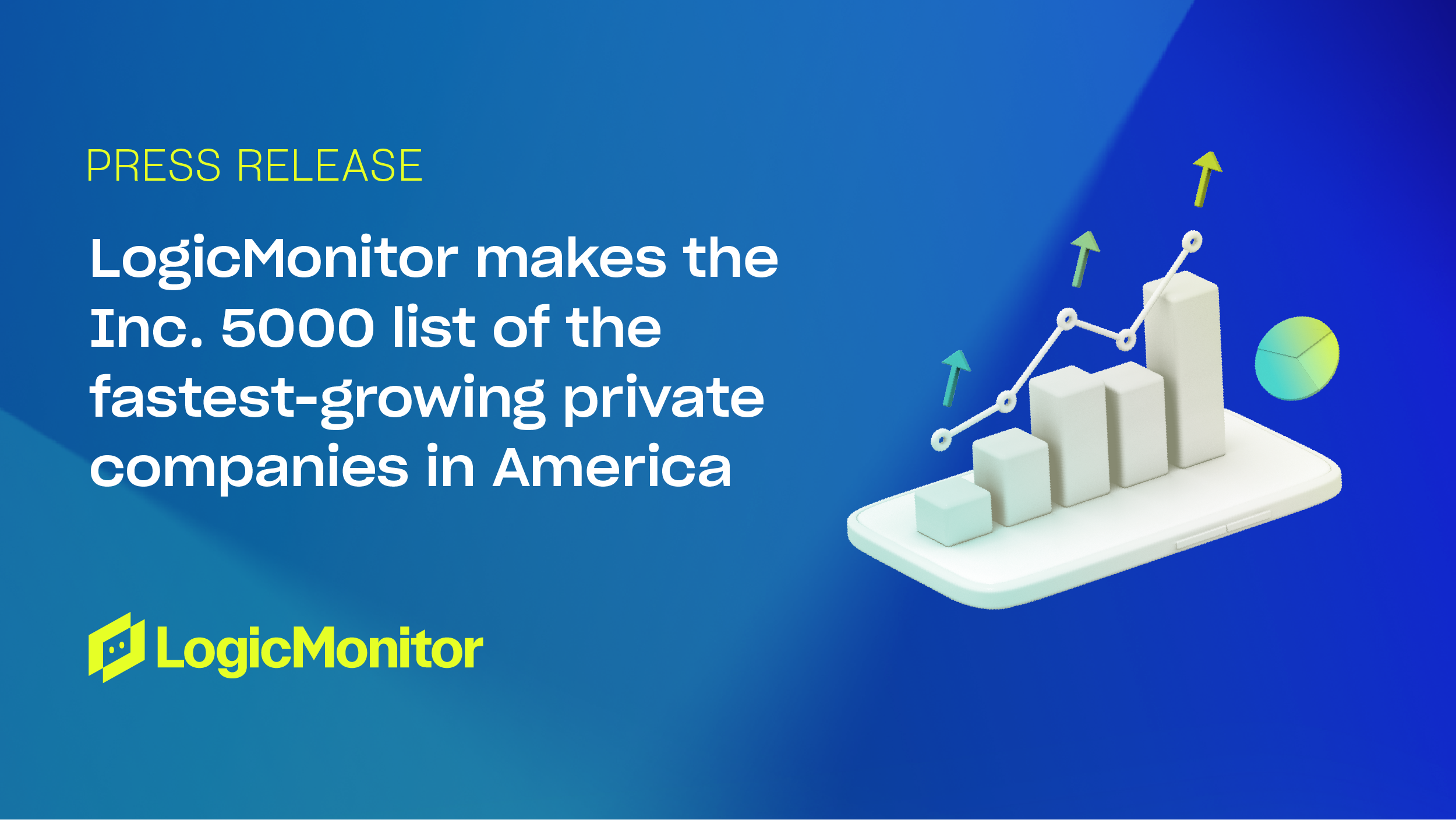 LogicMonitor が Inc. 5000 年次リストで地位を獲得 LogicMonitor