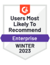G2 Users most likely to recommend