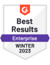 G2 2023 Best Results Enterprise