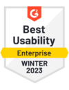 G2 2023 Best Usability Enterprise