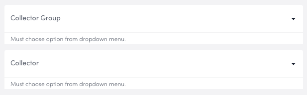 Preferred Collector settings