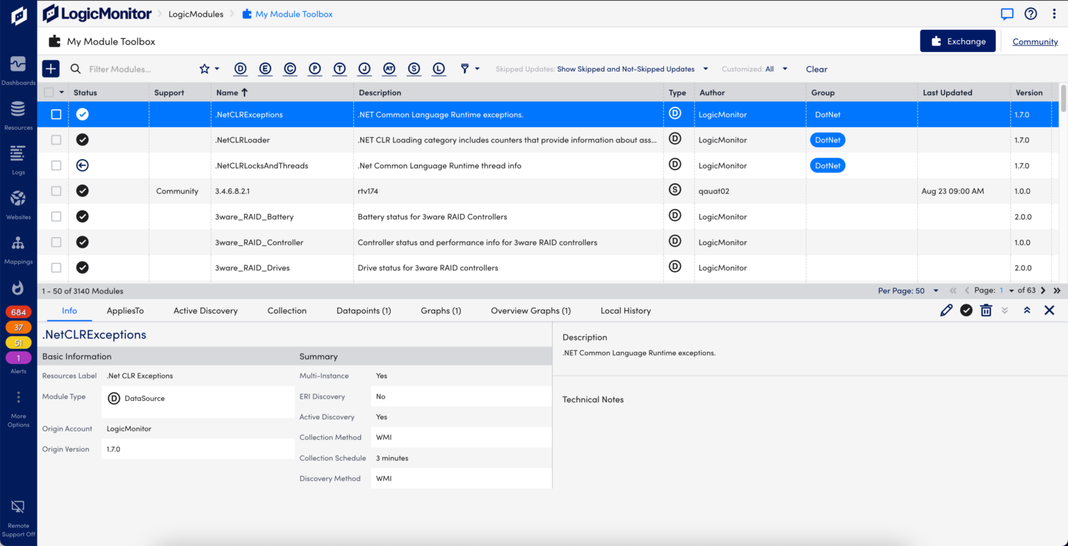 Modules Overview - LogicMonitor