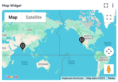 Map widget