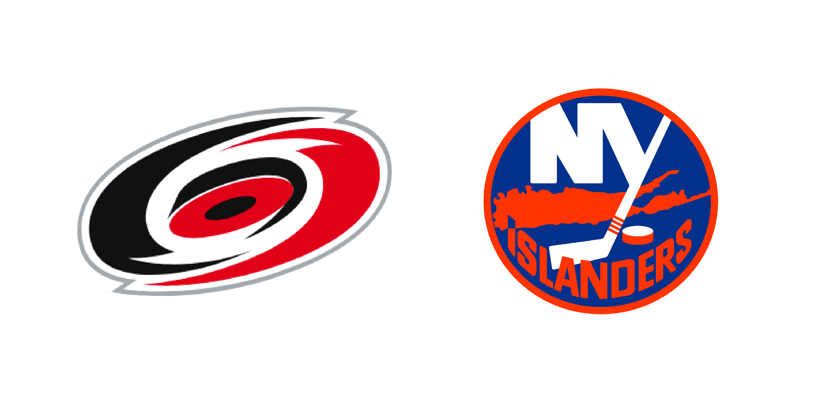 canes and islanders logos