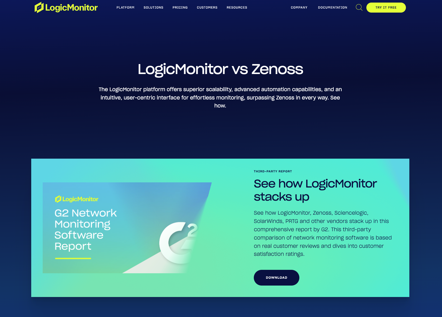 LogicMonitor vs Zenoss LogicMonitor
