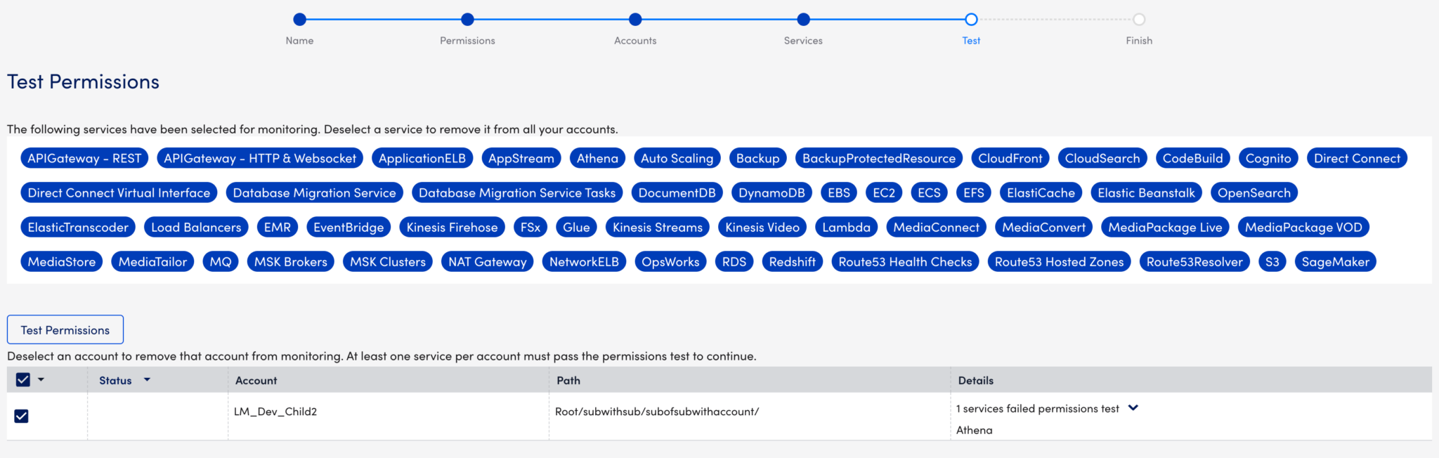 AWS Organizational Unit Monitoring Setup LogicMonitor
