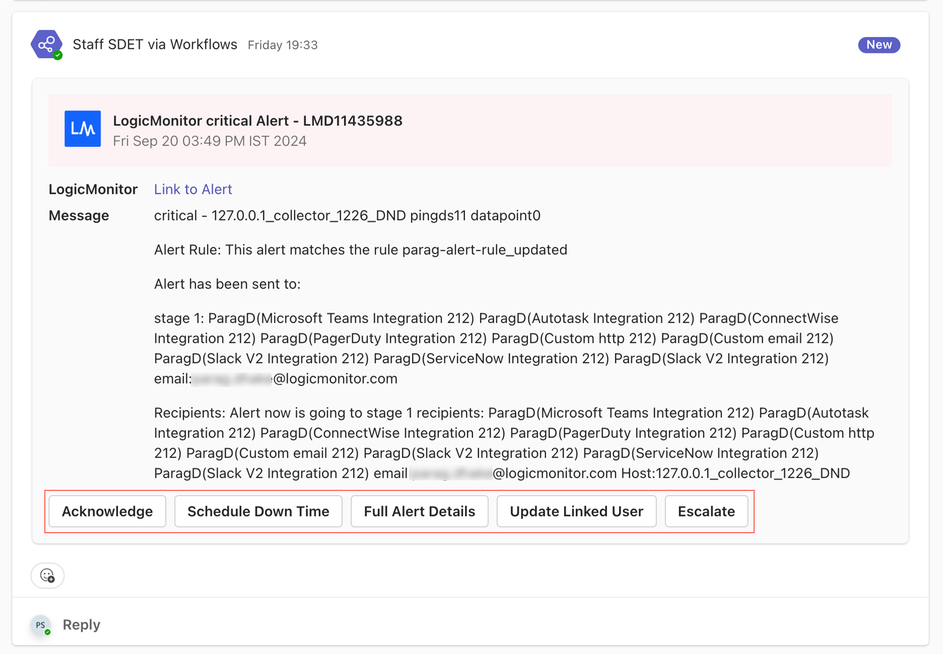 Microsoft Teams Integration Setup | LogicMonitor