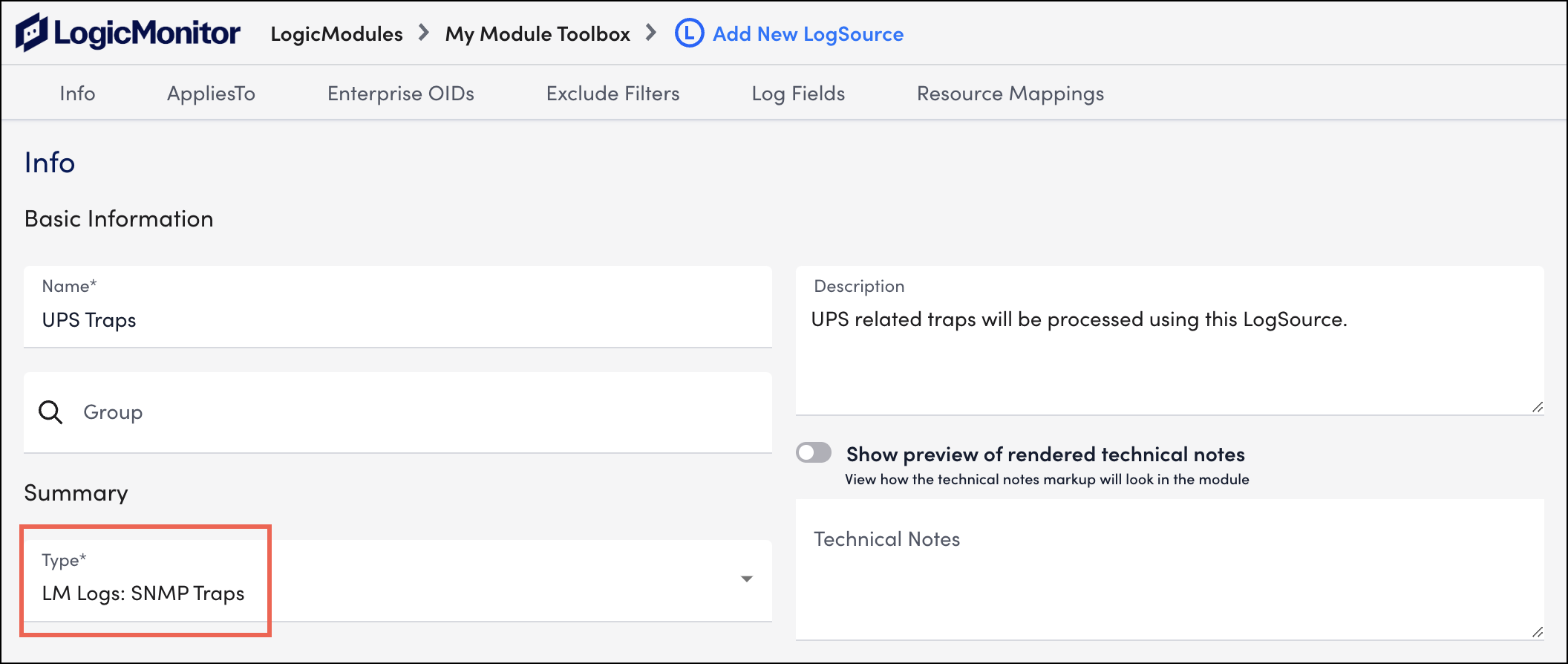 SNMP Device Details Interface, Internet Protection, Endpoint