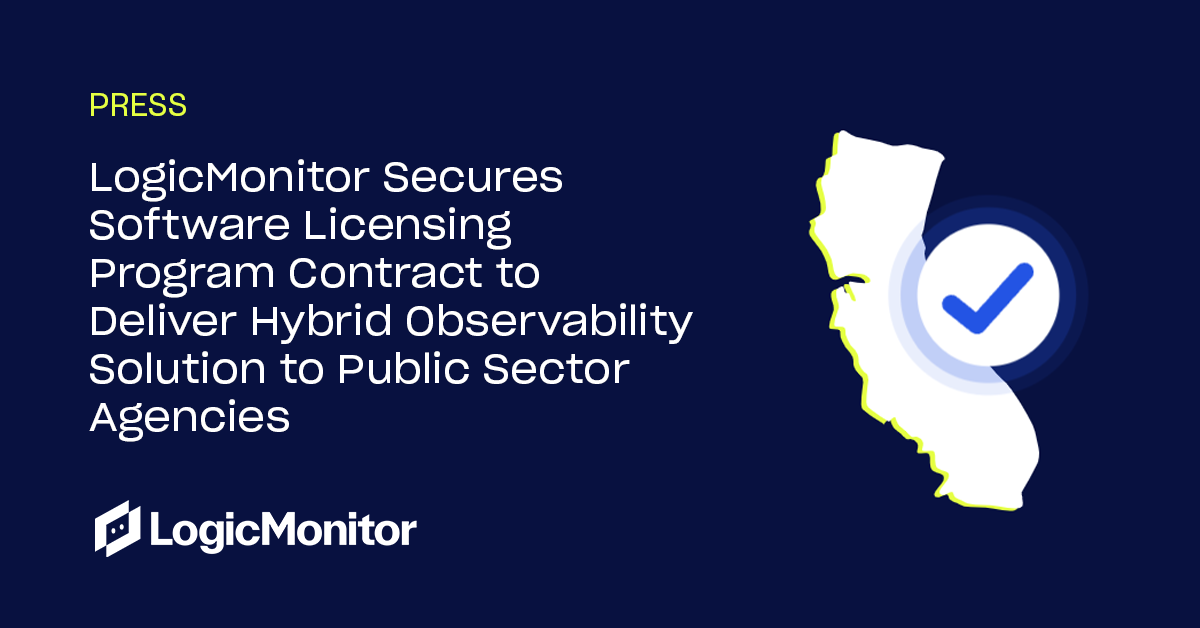 LogicMonitor Secures Software Licensing Program Contract to Deliver