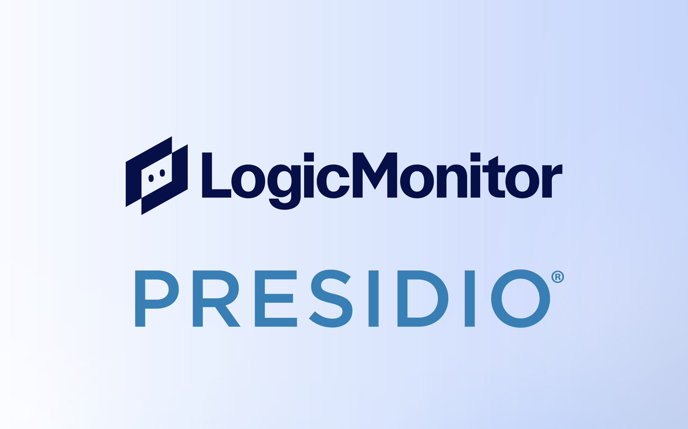 LogicMonitor Presidio logos