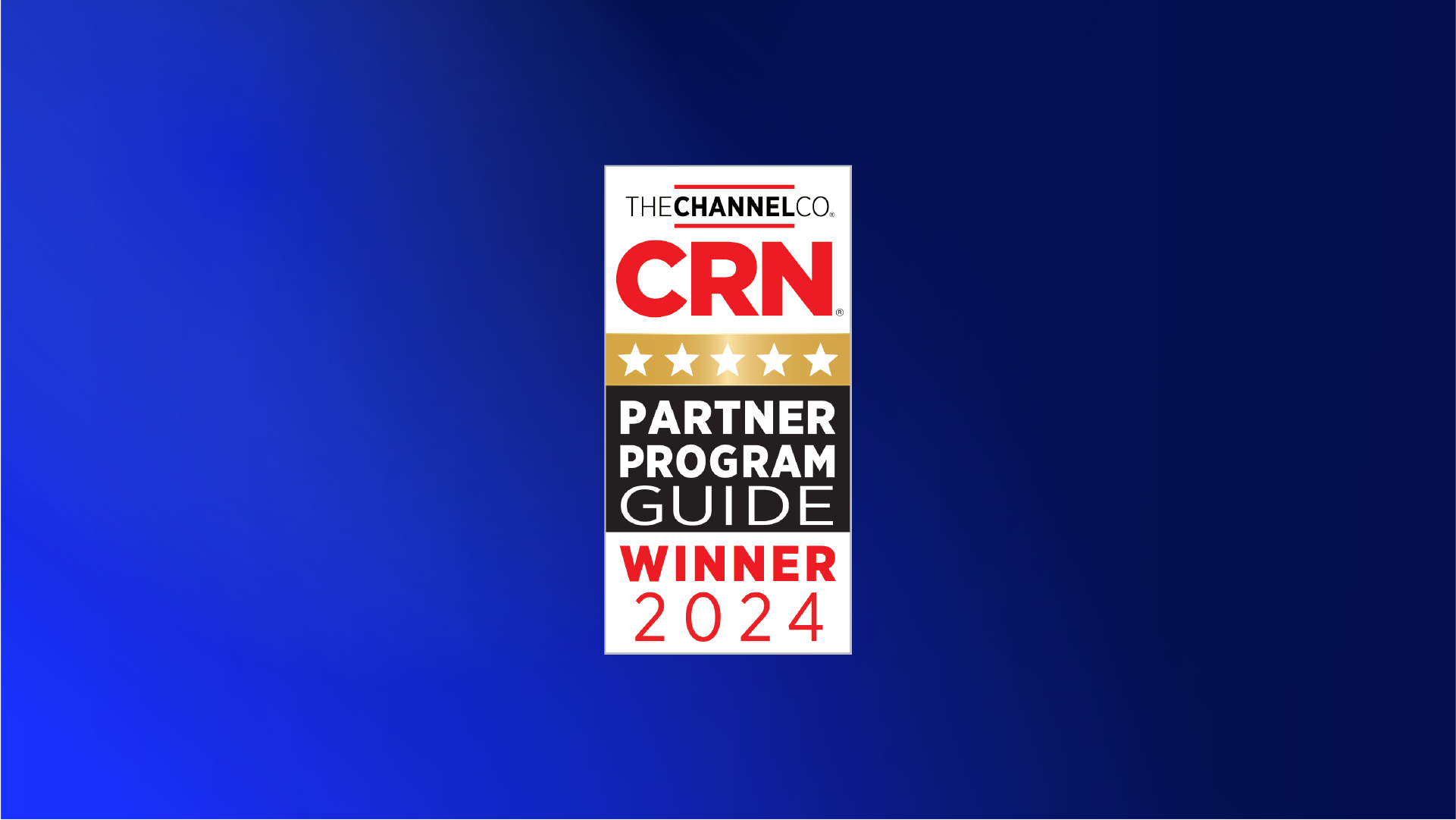 CRN Partner Program Guide Winner