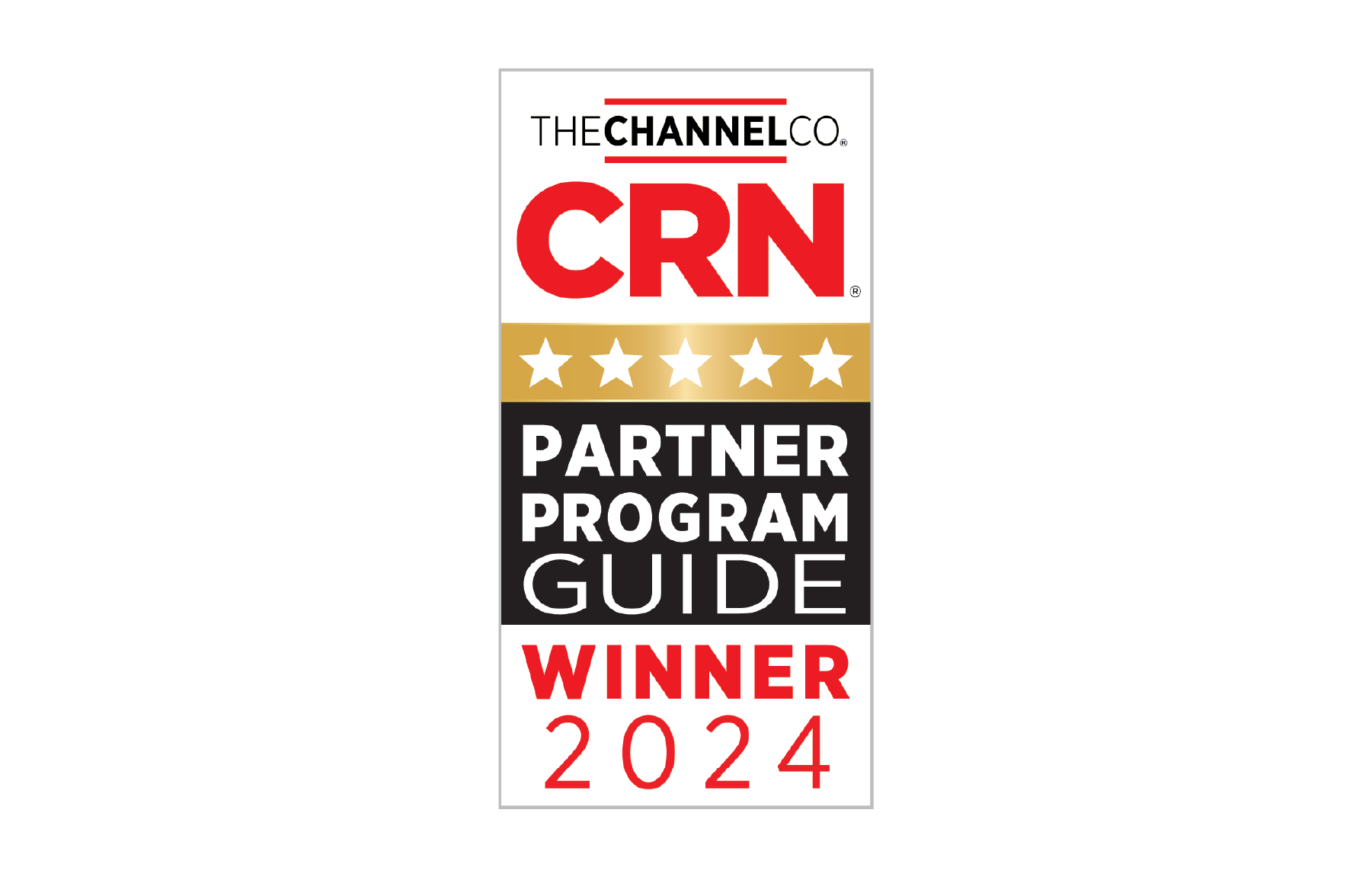 CRN Partner Program Guide Winner