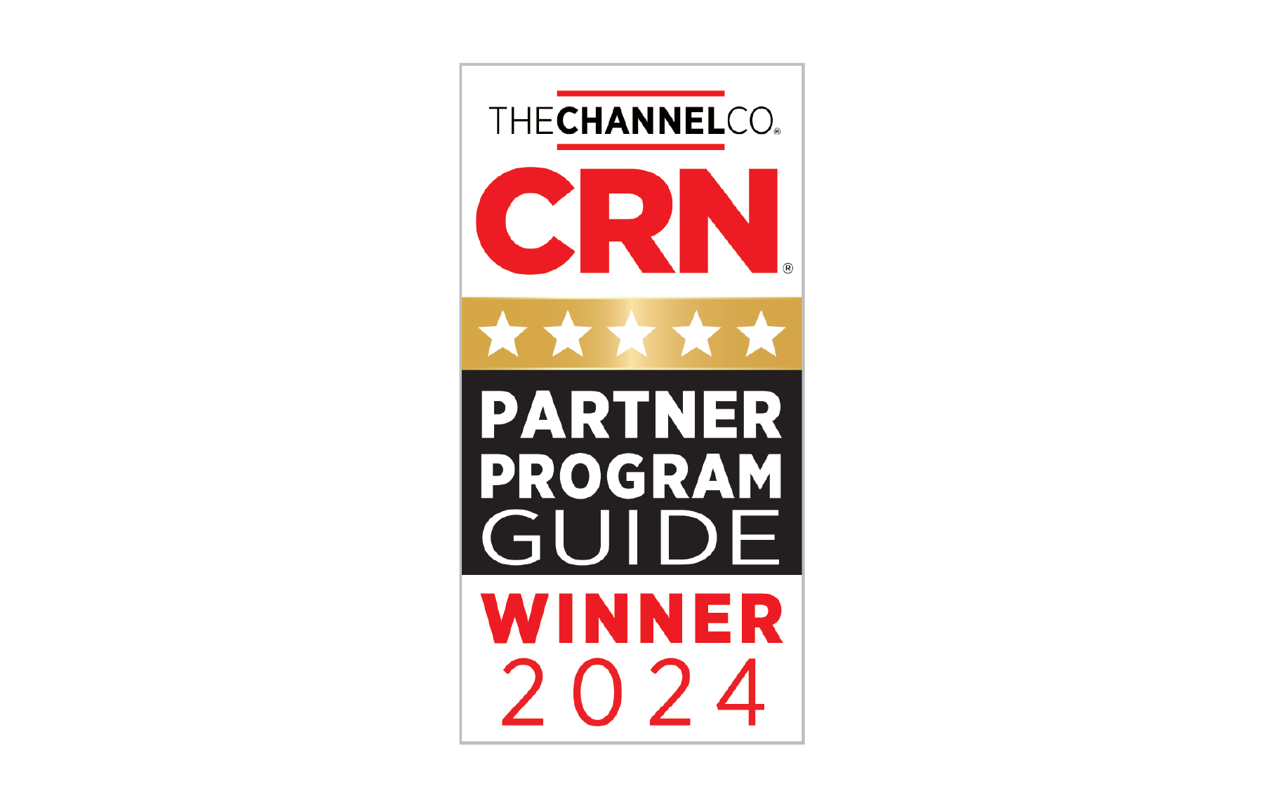 CRN Partner Program Guide Winner