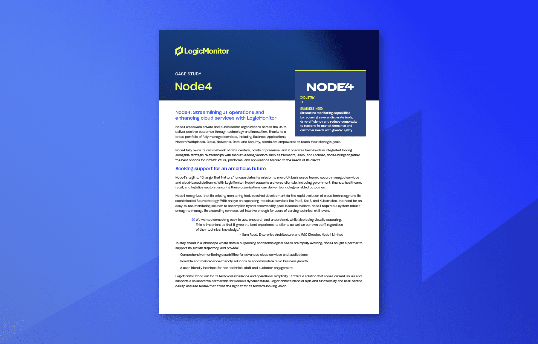 Node4 case study