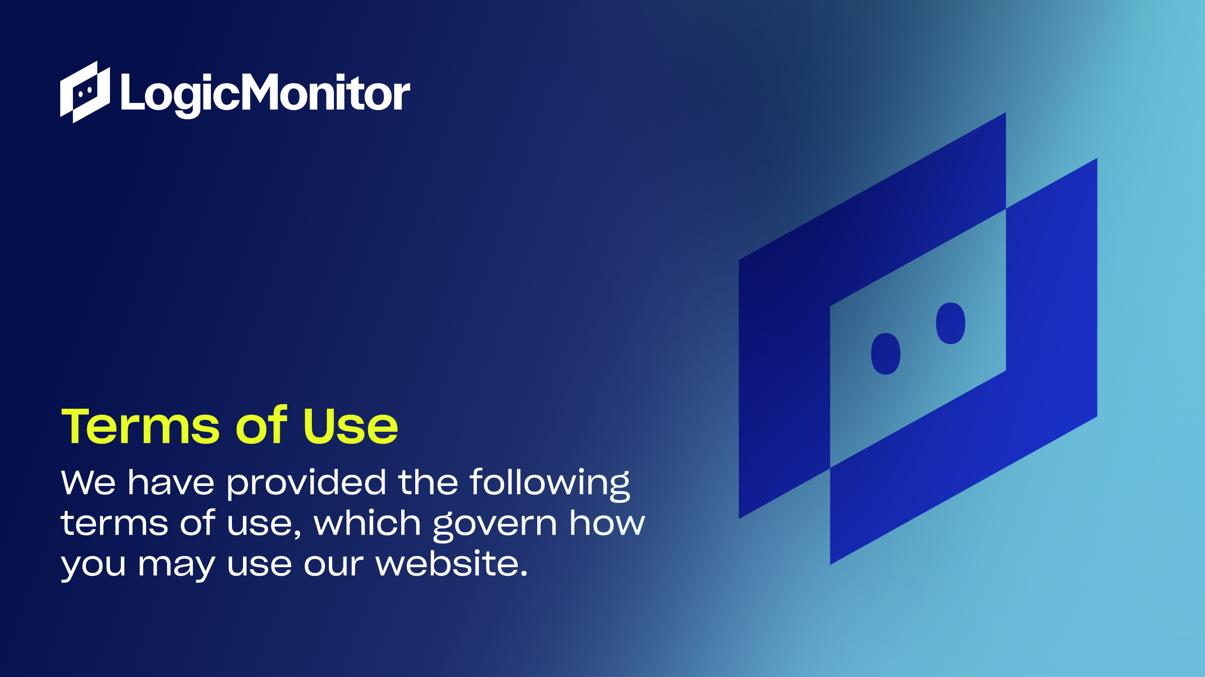 利用規約 - LogicMonitor