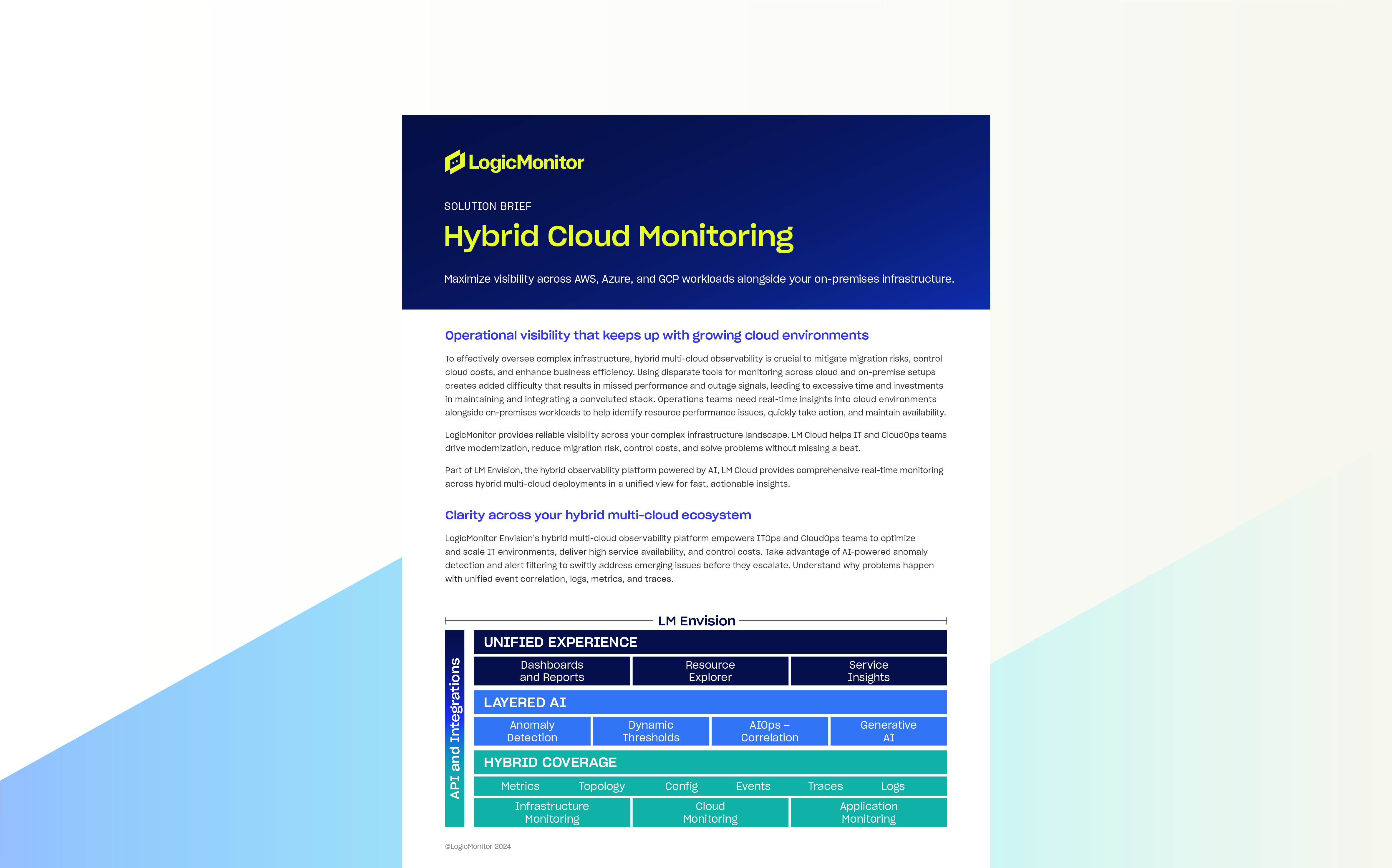 LM Hybrid Cloud Monitoring