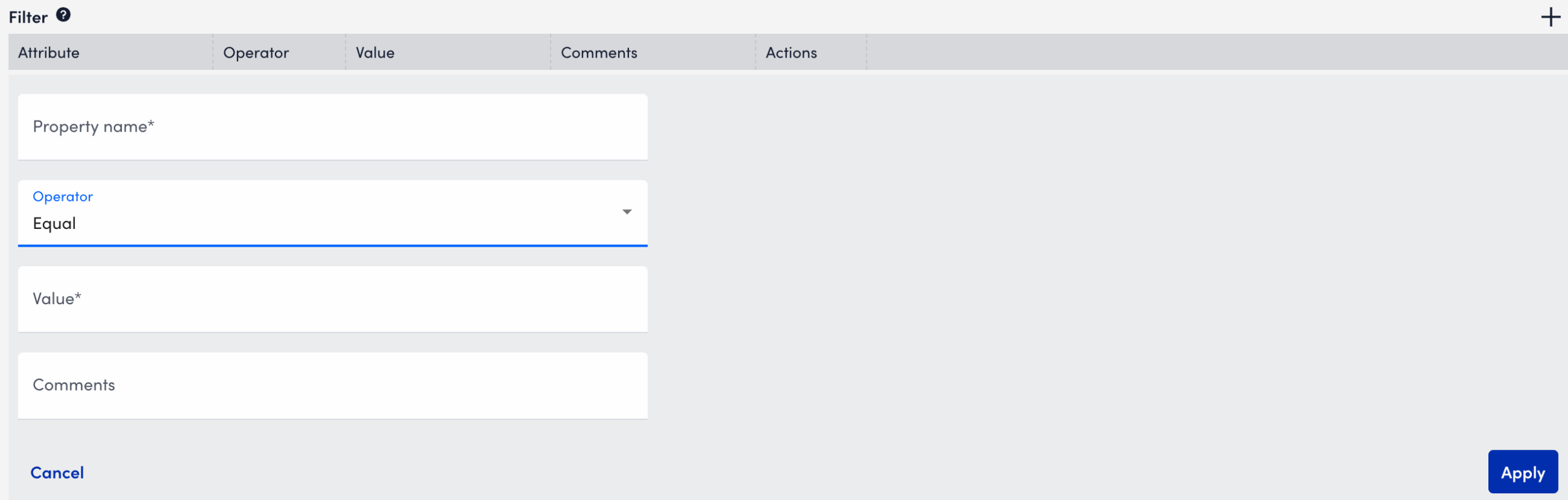 Filtering for JMX active discovery