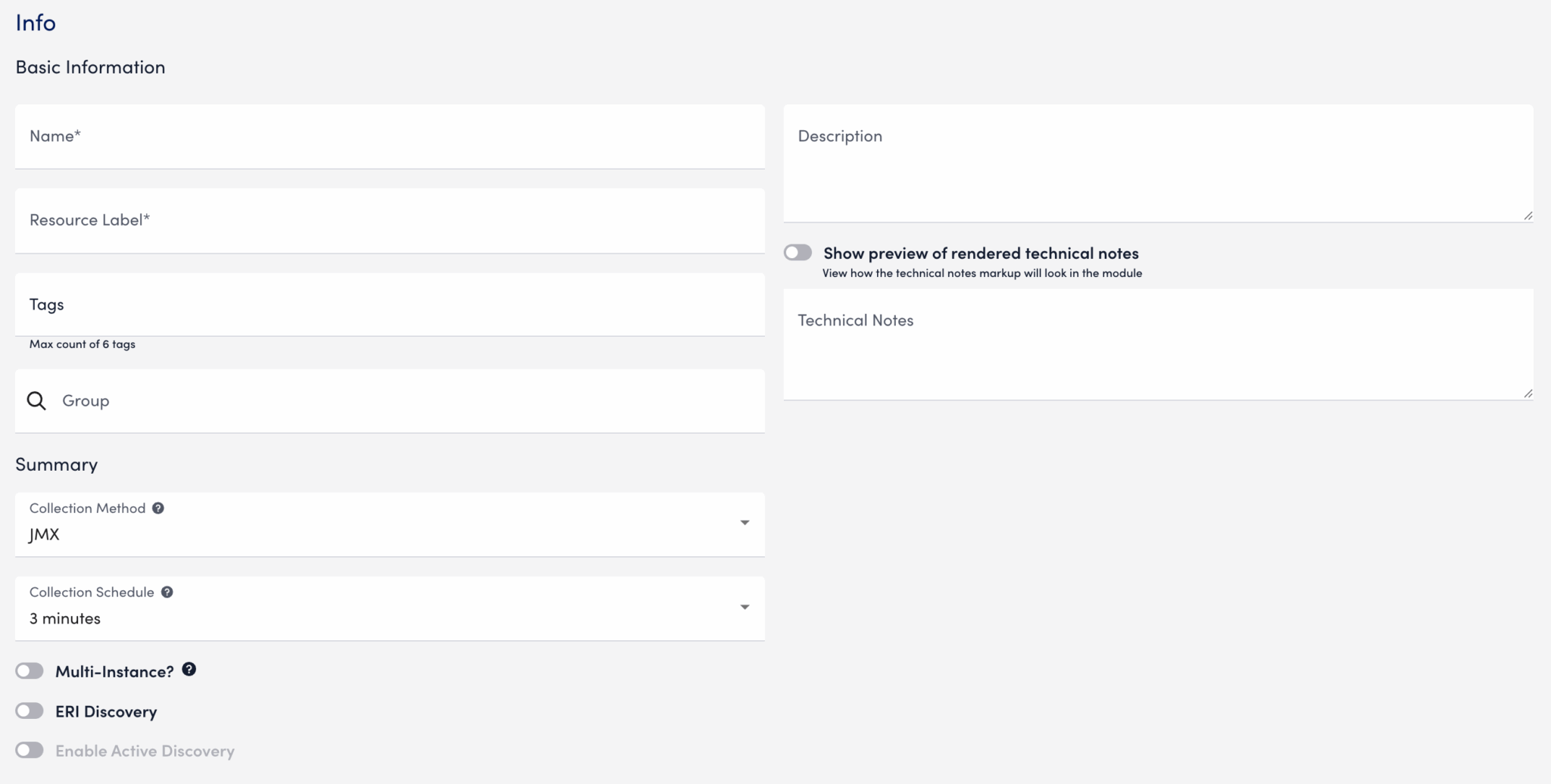 JMX Data Collection - LogicMonitor