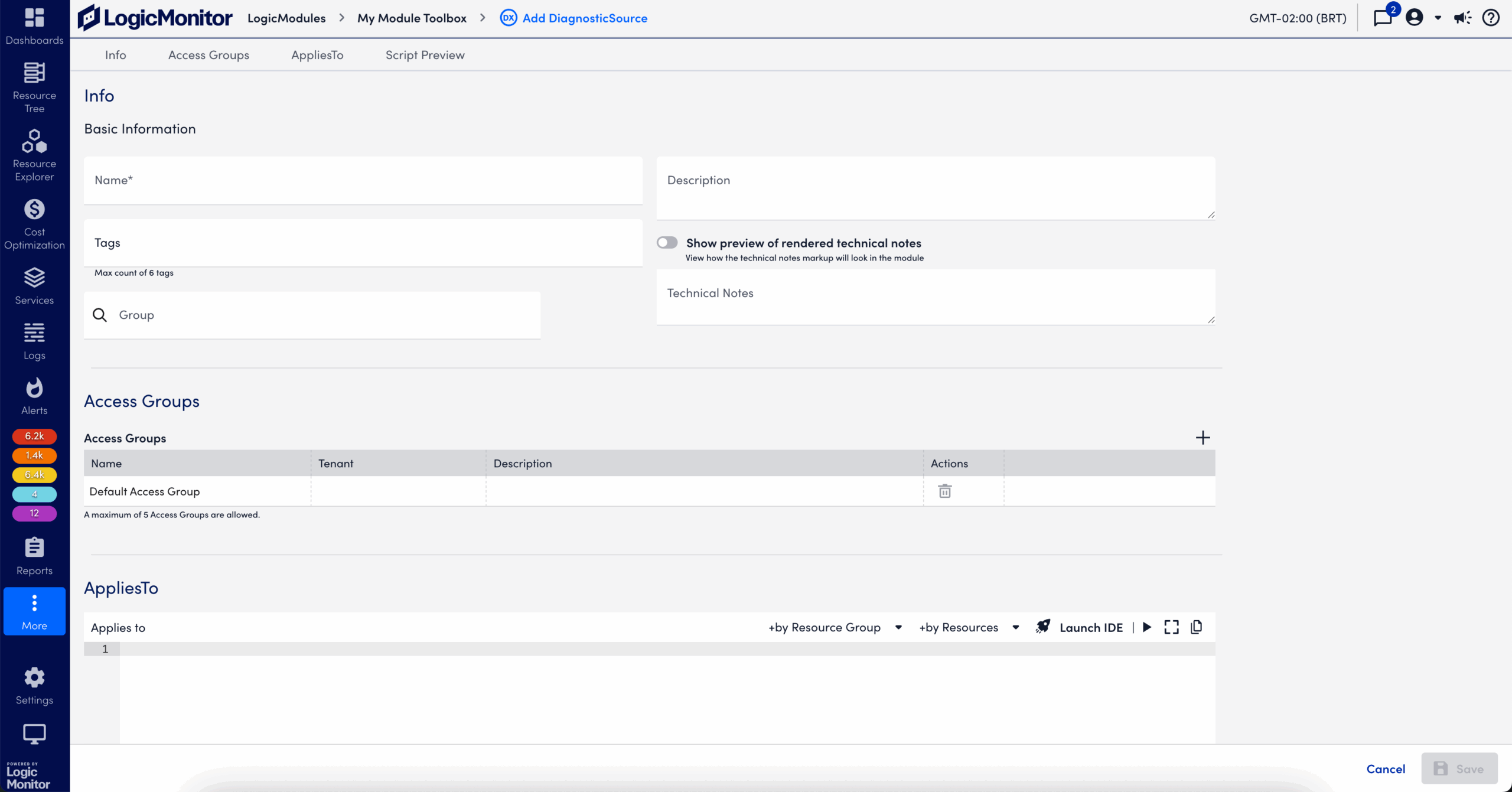 Add DiagnosticSource page