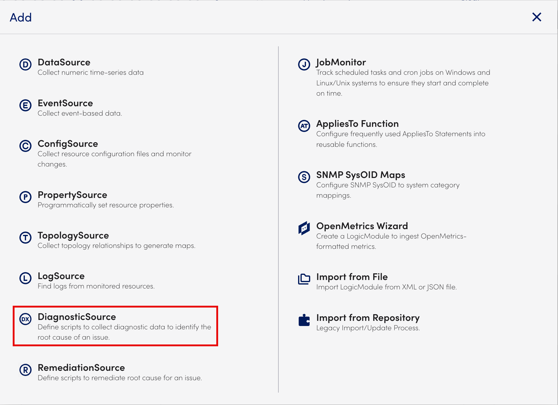 Add modal on My Module Toolbox page